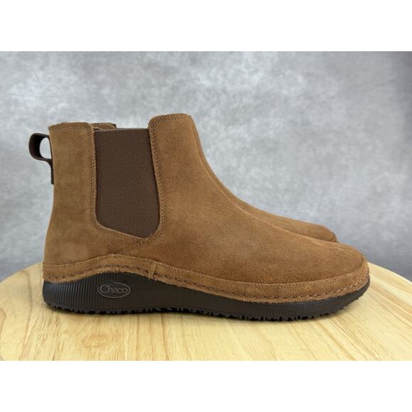 Chaco Shoes - Chaco JCH109218 Women's Paonia Chelsea Cinnamon Brown Boots Shoes Size 9